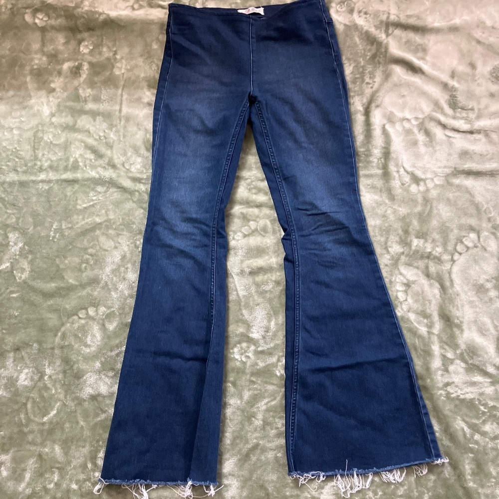 We the free bell bottom fitted pants